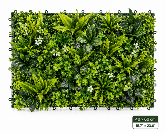 Instant Green Wall Makeover Panels – Realistic 3D Faux Greenery for Indoor & Outdoor Spaces