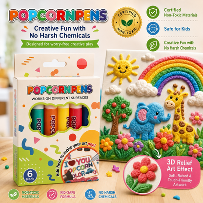 💥Hot Sale 50% OFF - DIY Bubble Popcorn Drawing Pens