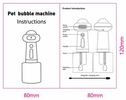 FoamJet Pet Shower & Shampoo Sprayer