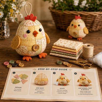 🔥Last Day 49% OFF - DIY Animal Sewing Kit