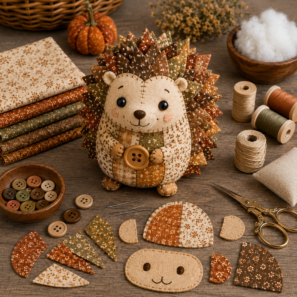 🔥Last Day 49% OFF - DIY Animal Pumpkin Sewing Kit
