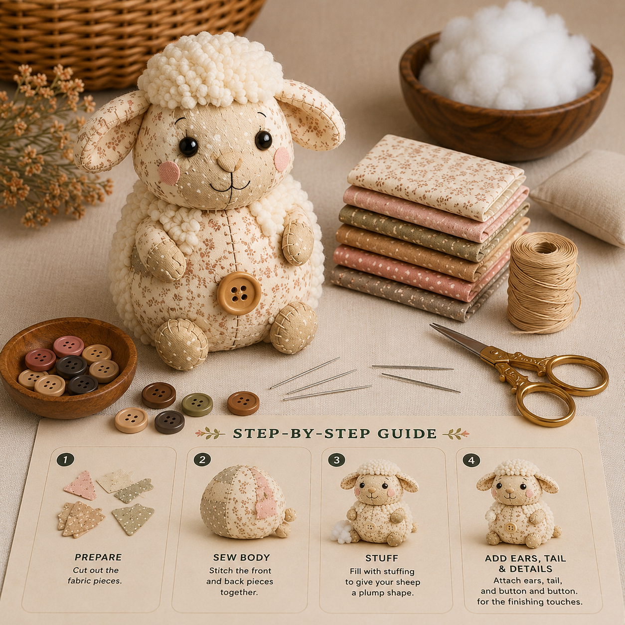 🔥Last Day 49% OFF - DIY Animal Pumpkin Sewing Kit