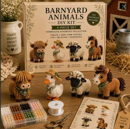 💖💖3D Beaded Animal&Fantasy DIY Collection