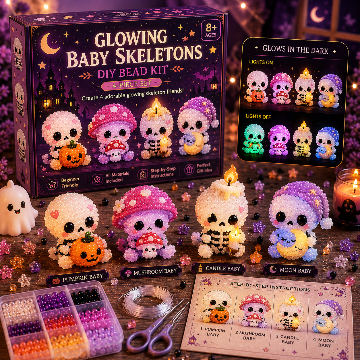 💖💖3D Beaded Animal&Fantasy DIY Collection