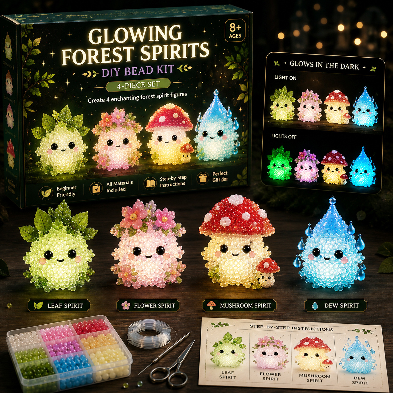 💖💖3D Beaded Animal&Fantasy DIY Collection
