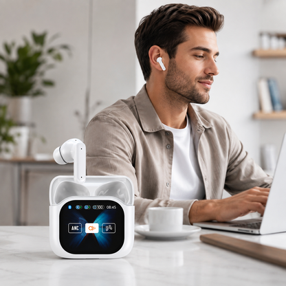 2026 New Bluetooth Wireless Noise-Canceling Translation Earbuds