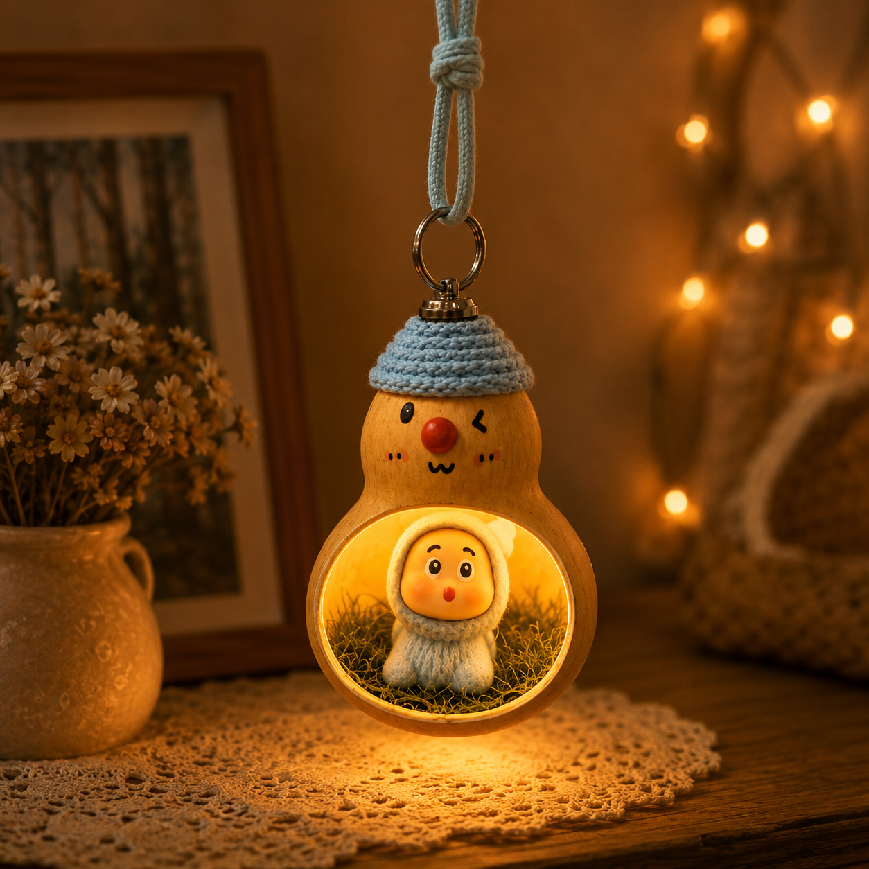 🔥Last Day 69% OFF - Gourd Night Light Ornament