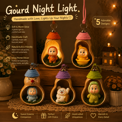 🔥Last Day 69% OFF - Gourd Night Light Ornament