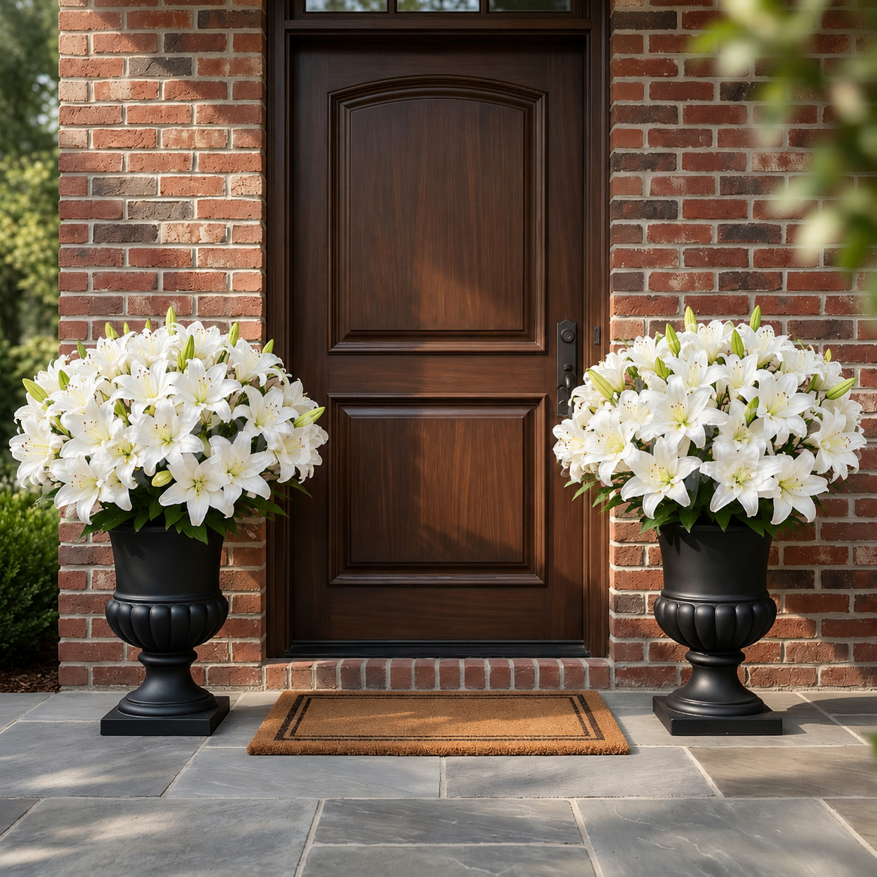 🔥Last Day 69% OFF💐‑Faux Lily Blooms‑UV Resistant, Waterproof, Windproof