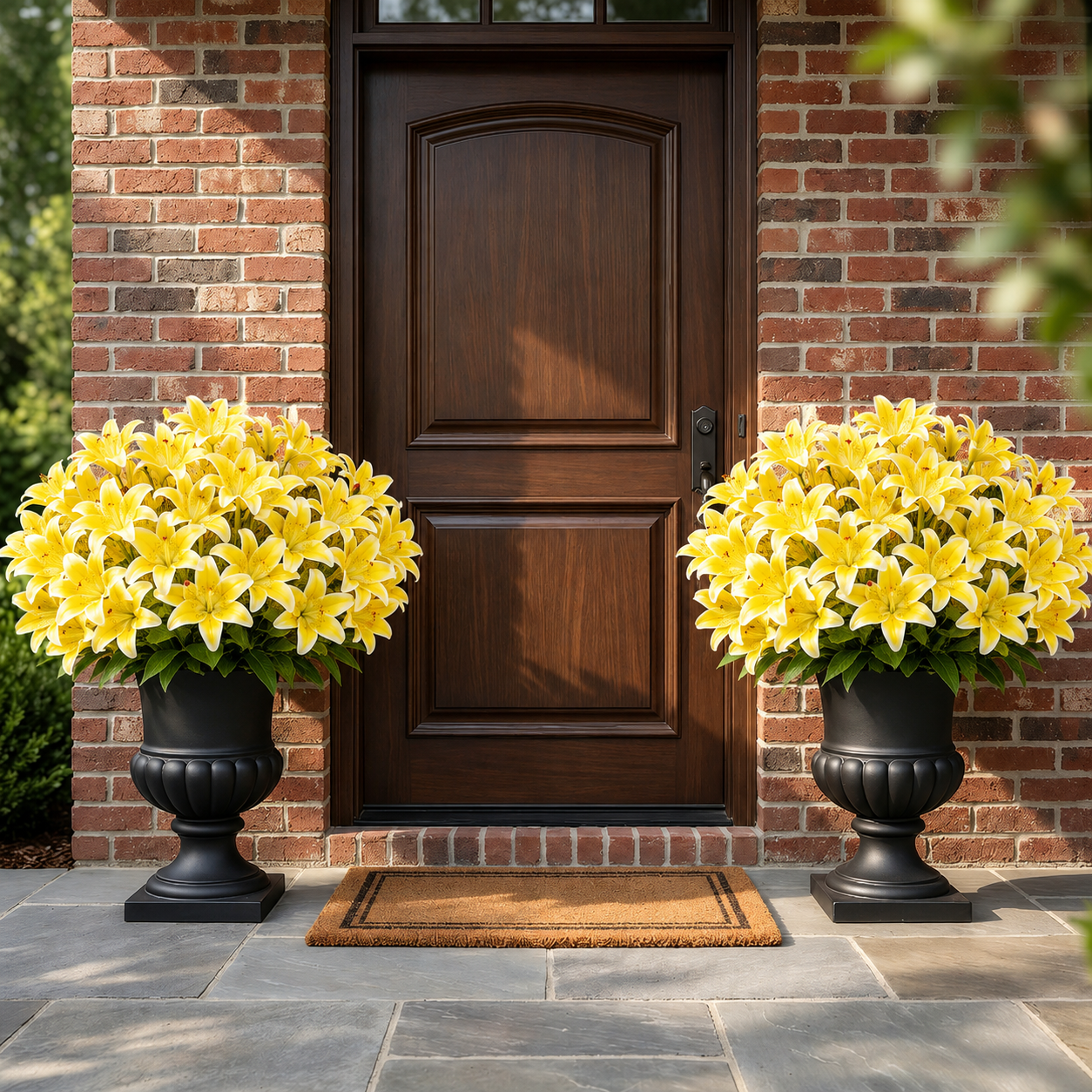 🔥Last Day 69% OFF💐‑Faux Lily Blooms‑UV Resistant, Waterproof, Windproof