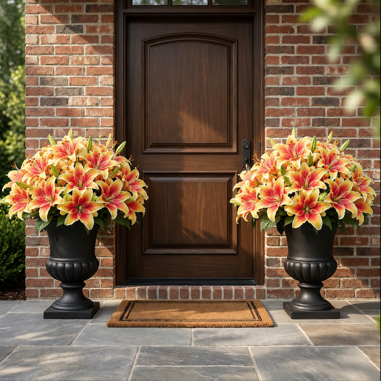 🔥Last Day 69% OFF💐‑Faux Lily Blooms‑UV Resistant, Waterproof, Windproof