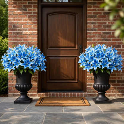 🔥Last Day 69% OFF💐‑Faux Lily Blooms‑UV Resistant, Waterproof, Windproof