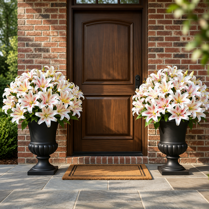 🔥Last Day 69% OFF💐‑Faux Lily Blooms‑UV Resistant, Waterproof, Windproof