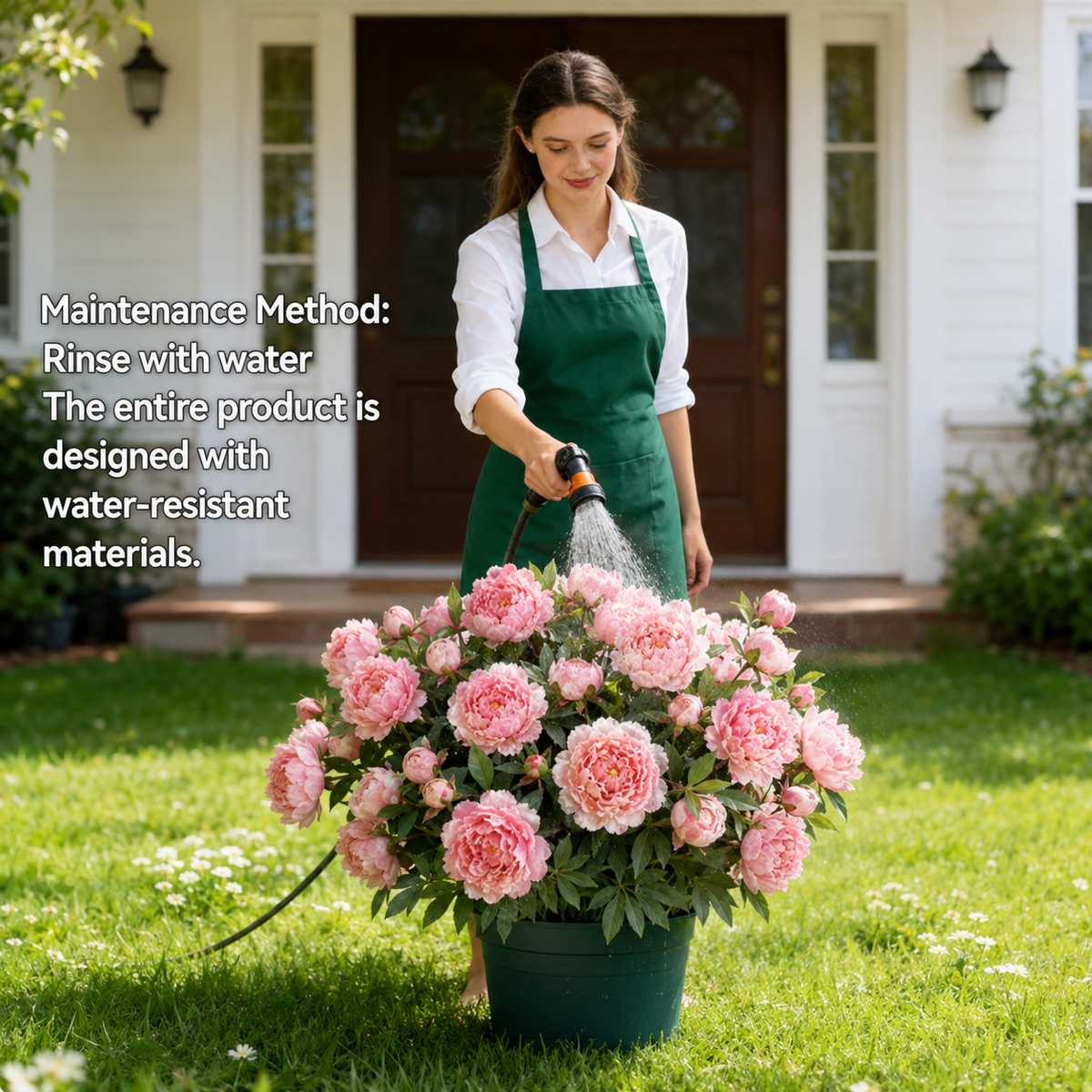 💥Last Day 70% OFF🌸‑ Artificial Peony Stems‑UV Resistant, Waterproof, Realistic Looking