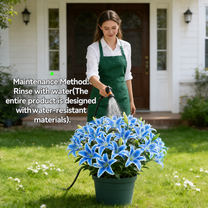 🔥Last Day 56% OFF💐‑Premium Artificial Lily Flowers‑UV Resistant, Waterproof, Windproof