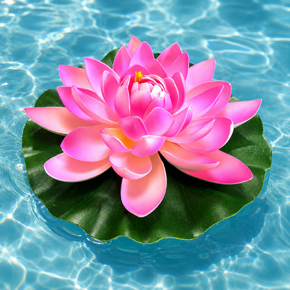 🔥60% OFF🔥 Artificial Outdoor Lotus Flowers‑UV Resistant Waterproof Pond Decor