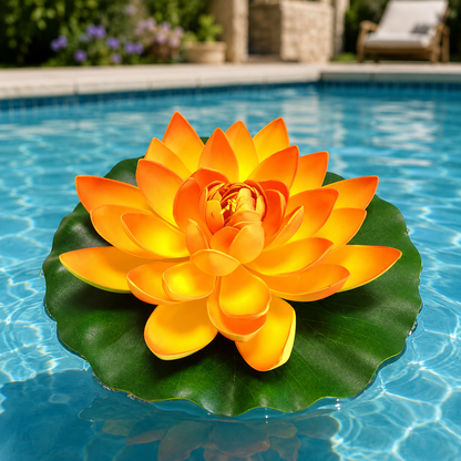 🔥60% OFF🔥 Artificial Outdoor Lotus Flowers‑UV Resistant Waterproof Pond Decor