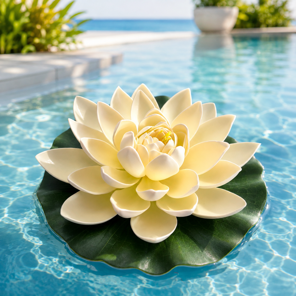 🔥60% OFF🔥 Artificial Outdoor Lotus Flowers‑UV Resistant Waterproof Pond Decor