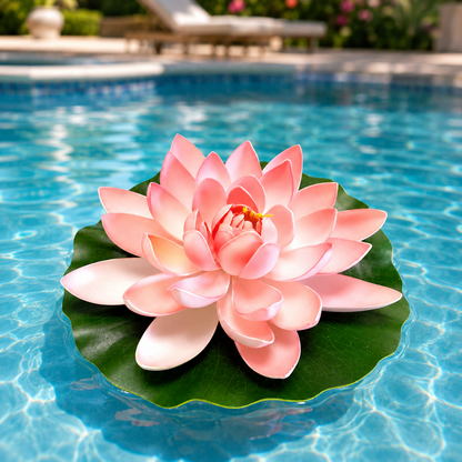 🔥60% OFF🔥 Artificial Outdoor Lotus Flowers‑UV Resistant Waterproof Pond Decor