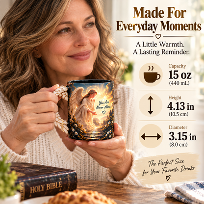 🔥Last Day 49% OFF🔥🪽 Angel’s Embrace™ ✨– Guardian Angel Heat-Reveal Mug | You Are Never Alone