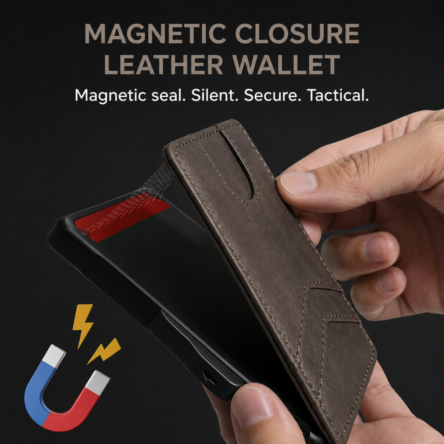 Cotitoc™ Minimalist Wallet - Maximum Capacity. Minimal Footprint.