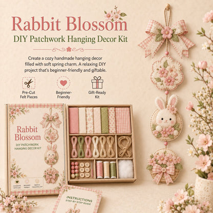 🔥Last Day BUY 3 GET 1 FREE✨ DIY Patchwork Hanging Decor Kit | A Heartfelt Handmade Decoration Full of Love & Memories