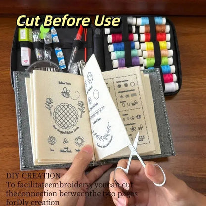 ❤️Beginner-Friendly🪡Stitch Book 📖with 143 different stitches