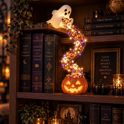 🧙 49% OFF | Witch Cascade Shelf Light – A Magical Glow for Halloween Night ✨