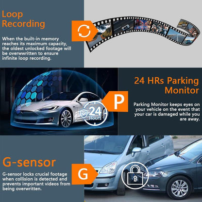 🚗Full View Car Dashcam System
