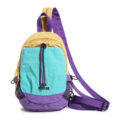 🎁Last Day Promotion 49% OFF🔥Unisex Lightweight Color-Block Mini Backpack