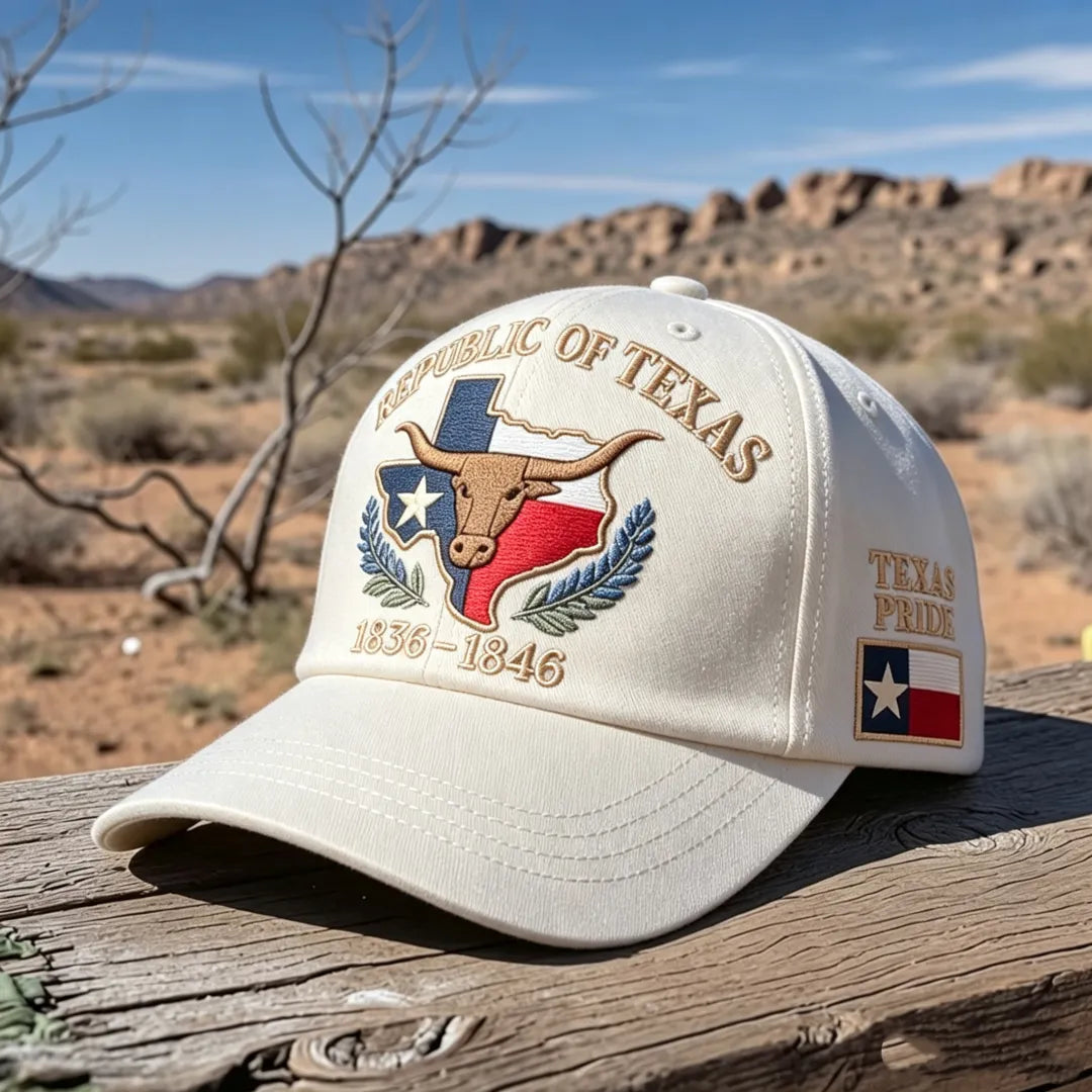 🔥Casquette brodée République du Texas
