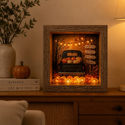 Halloween Shadow Box Night Light