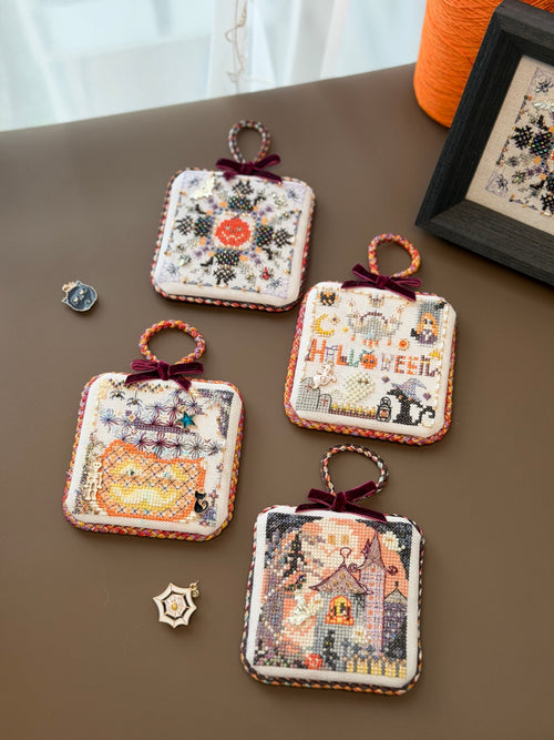 🎃Halloween Cross Stitch Kit – Beginner Friendly
