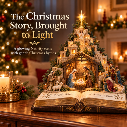 🔥 Last Day 50% OFF ✝️Bethlehem Star of Faith Christmas Tree Light✨