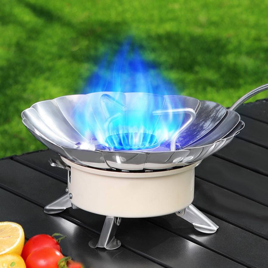Windproof Camping Stove with Carry Bag