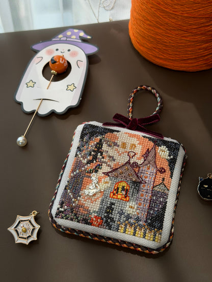 🎃Halloween Cross Stitch Kit – Beginner Friendly