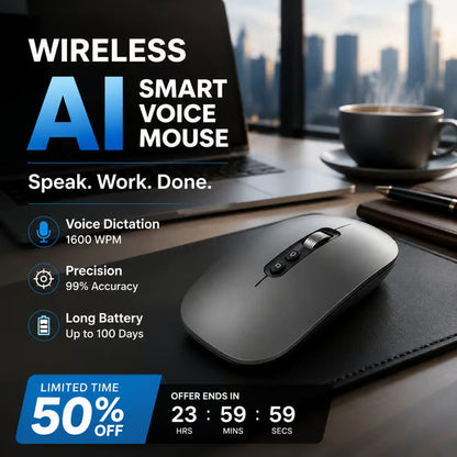 Wireless AI Smart Voice Mouse