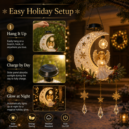 🎁 Today Only: Get 49% Off👼 Christmas Angel Moon Light