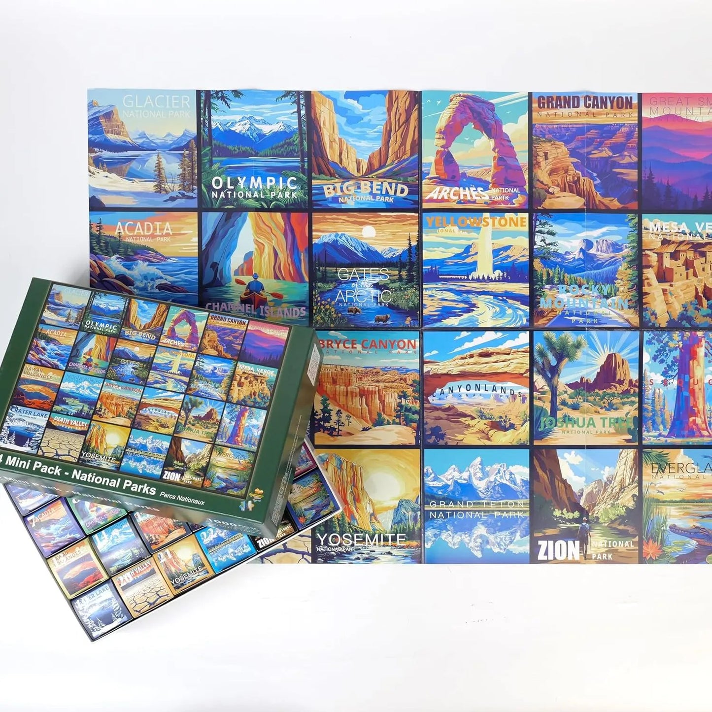 🔥Last Day 49% OFF - 🏞️🧩National Parks Advent Calendar | 🏙️🎁 A Holiday Countdown Full of Travel Dreams(📦Buy 2 Free Shipping)