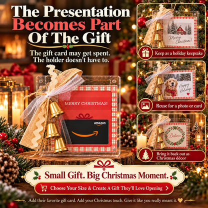 🎅✨Christmas Gift Card Keepsake Frame