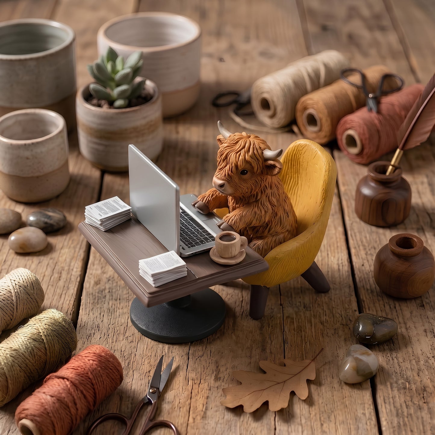 🐂🦝Animal-Themed Office Miniatures – Creative Desk Decor & Fun Gifts🥰💗