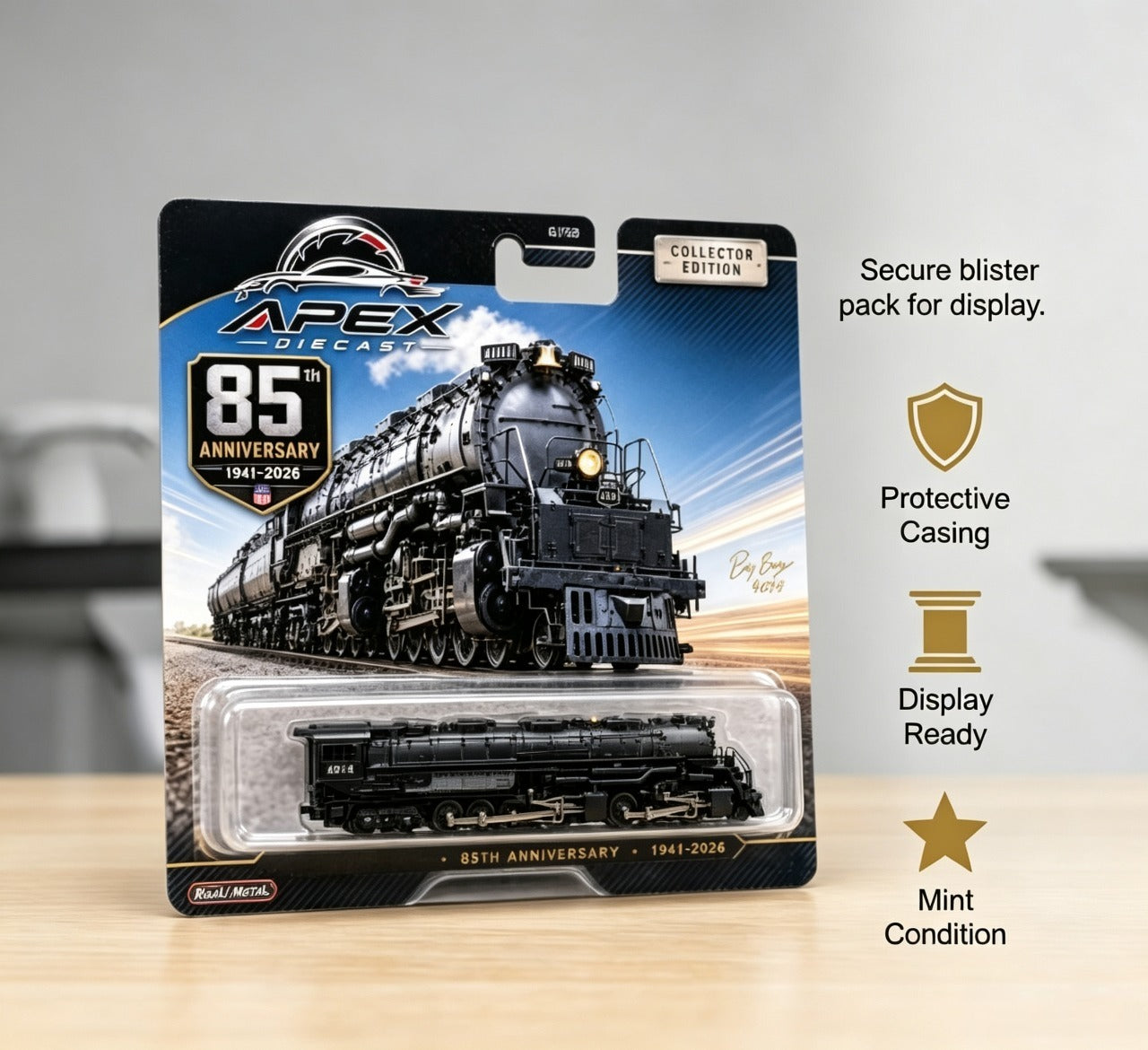 🏆 85th Anniversary Steam Giant Die-Cast Model