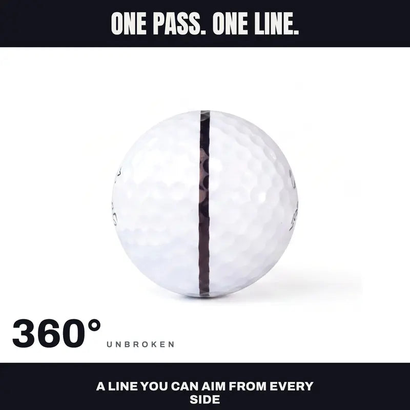 The Halo — 360° Golf Ball Line Marker