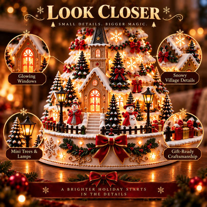 💯 60,000+ Sold - 🎄MerryRealm™ Christmas Village Lightscape Tree