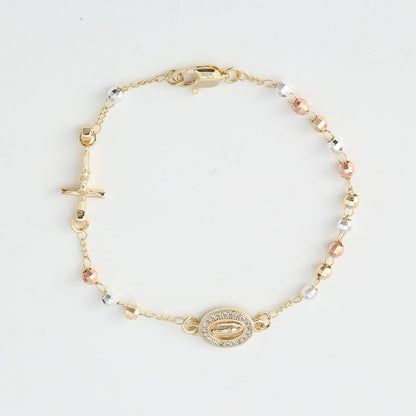 ✝️Rosary Cross Beaded Bracelet✨✨