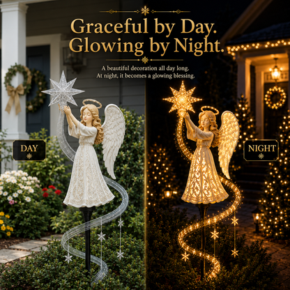 🔥Hot Sale 49% OFF-🎄Angel Star Blessing Garden Light👼