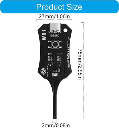 Type-C Inductance Tester Motherboard Coil Tester, Electronic Circuit Board Inductor Detector