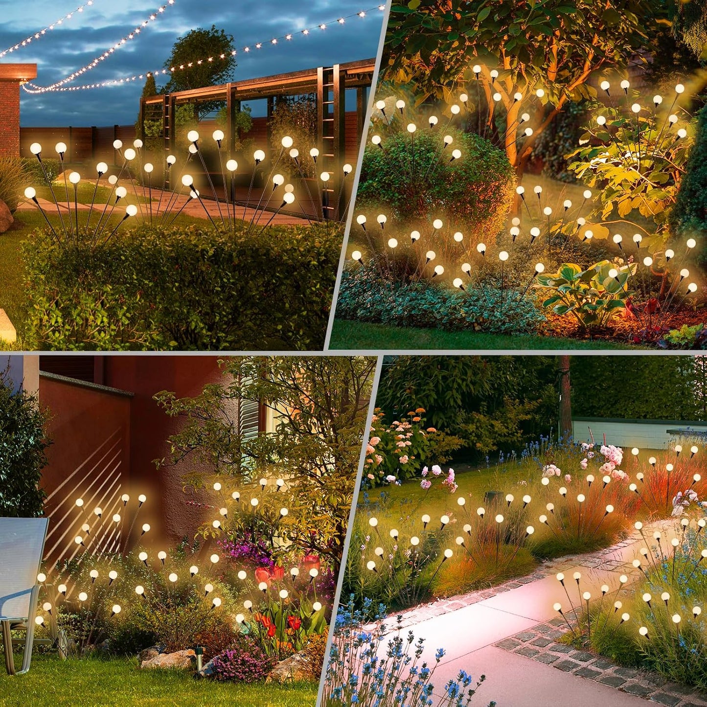 Outdoor Solar Firefly Lights🌿 Waterproof Outdoor Landscape Decor