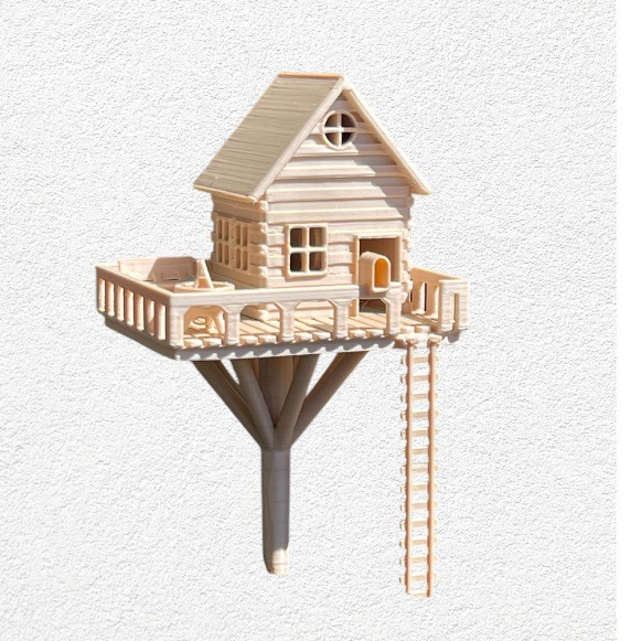 Mini Treehouse Planter Decoration