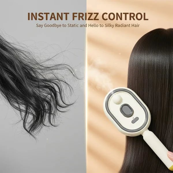 🔥LAST DAY 60% OFF-Electric Spray Air Cushion Massage Comb
